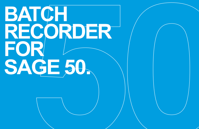 BatchRecorder | Control batch recorded stock in Sage 50 - Aston ...