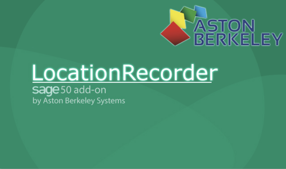 Location Recorder for Sage 50